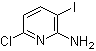 结构式 CAS# 800402-06-6, 6-氯-3-碘-2-吡啶胺
