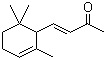 structure of CAS# 8013-90-9, Ionone;4-(2,6,6-Trimethyl-2(1)-cyclohexen-1-yl)-3-buten-2-one