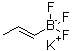 structure of CAS# 804565-39-7, Potassium (E)-trifluoro(1-propenyl)borate
