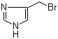 4-(Bromomethyl)imidazole molecular structure (CAS 80733-10-4)