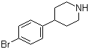 结构式 CAS# 80980-89-8, 4-(4-溴苯基)哌啶