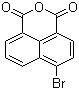 结构式 CAS# 81-86-7, 4-溴-1,8-萘二甲酸酐