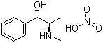 (1R,2S)-(-)-Ephedrine nitrate molecular structure (CAS 81012-98-8)