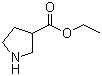 (-)-3-Pyrrolidinecarboxylic acid ethyl ester molecular structure (CAS 81049-29-8)