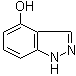 4-Hydroxyindazole molecular structure (CAS 81382-45-8)