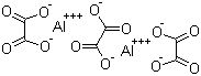 structure of CAS# 814-87-9, Aluminum oxalate;Tris(oxalato)dialuminum