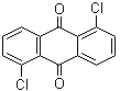 结构式 CAS# 82-46-2, 1,5-二氯蒽醌