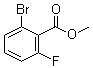 structure of CAS# 820236-81-5, Methyl 2-bromo-6-fluorobenzoate
