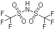 Bis(trifluoromethane)sulfonimide molecular structure (CAS 82113-65-3)