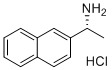 结构式 CAS# 82572-03-0, (R)-1-(萘-2-基)乙胺盐酸盐