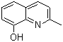 结构式 CAS# 826-81-3, 8-羟基喹哪啶; 2-甲基-8-羟基喹啉