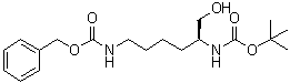 结构式 CAS# 82689-20-1, [(5S)-5-[[(叔丁基氧基)羰基]氨基]-6-羟基己基]氨基甲酸苄酯