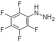 结构式 CAS# 828-73-9, (五氟苯基)肼