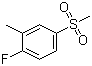 结构式 CAS# 828270-58-2, 2-氟-5-(甲基磺酰基)甲苯