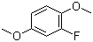 structure of CAS# 82830-49-7, 1,4-Dimethoxy-2-fluorobenzene;2-Fluoro-1,4-dimethoxybenzene