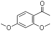 structure of CAS# 829-20-9, 2',4'-Dimethoxyacetophenone;1-(2,4-Dimethoxyphenyl)ethan-1-one
