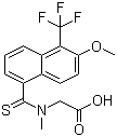 结构式 CAS# 82964-04-3, 托瑞司他