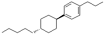 structure of CAS# 82991-48-8, trans-1-(p-Propylphenyl)-4-pentylcyclohexane;5-HB-3; PCH 53