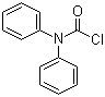 Diphenylcarbamyl chloride molecular structure (CAS 83-01-2)