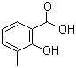 3-甲基水杨酸分子结构 (CAS 83-40-9)
