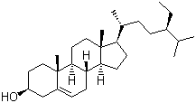 beta-Sitosterol molecular structure (CAS 83-46-5)
