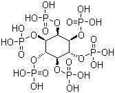 Phytic acid molecular structure (CAS 83-86-3)