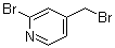 structure of CAS# 83004-14-2, 2-Bromo-4-bromomethylpyridine