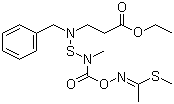 structure of CAS# 83130-01-2, Orion;Alanycarb; 6,10-Dimethyl-7-oxo-4-(phenylmethyl)-8-oxa-5,11-dithia-4,6,9-triazadodec-9-enoic acid ethyl ester