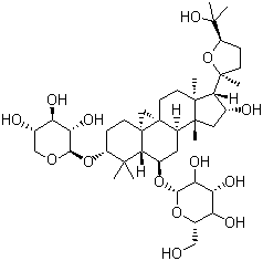 structure of CAS# 83207-58-3, Astragaloside A;Astragaloside IV