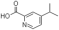 structure of CAS# 83282-36-4, 4-Isopropyl-2-pyridinecarboxylic acid