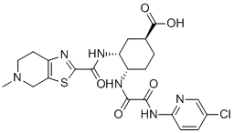结构式 CAS# 834919-19-6, 伊多塞班杂质6