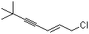 1-Chloro-6,6-dimethyl-2-heptene-4-yne molecular structure (CAS 83554-69-2)