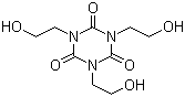 结构式 CAS# 839-90-7, 1,3,5-三(2-羟乙基)氰尿酸