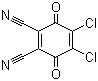 结构式 CAS# 84-58-2, 2,3-二氯-5,6-二氰基-1,4-苯醌; 二氯二氰基苯醌; DDQ