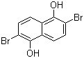 2,6-Dibromonaphthalene-1,5-diol molecular structure (CAS 84-59-3)