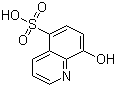 结构式 CAS# 84-88-8, 8-羟基喹啉-5-磺酸