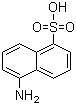 5-氨基-1-萘磺酸分子结构 (CAS 84-89-9)