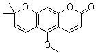 structure of CAS# 84-99-1, Xanthoxylin N;NSC 35542