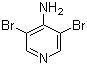 结构式 CAS# 84539-34-4, 4-氨基-3,5-二溴吡啶
