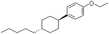 结构式 CAS# 84540-32-9, 1-乙氧基-4-(反式-4-戊基环己基)苯