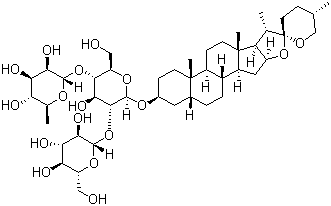 结构式 CAS# 84633-34-1, 天冬宁 B