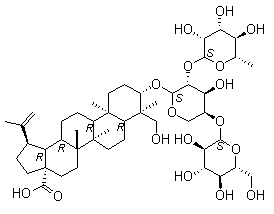 白头翁皂苷 D分子结构 (CAS 848784-85-0)