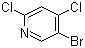 structure of CAS# 849937-96-8, 5-Bromo-2,4-dichloropyridine