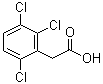 structure of CAS# 85-34-7, Chlorfenac;2,3,6-Trichlorophenylacetic acid; Fenac; Fenatrol; NSC 41931; TCPA