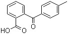 2-(对甲苯甲酰基)苯甲酸分子结构 (CAS 85-55-2)