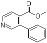 结构式 CAS# 850162-87-7, 3-苯基-4-吡啶羧酸甲酯
