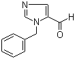 结构式 CAS# 85102-99-4, 1-苄基-1H-咪唑-5-甲醛