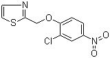 structure of CAS# 851545-78-3, 2-[(2-Chloro-4-nitrophenoxy)methyl]thiazole