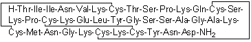 Noxiustoxin molecular structure (CAS 85205-49-8)