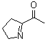 structure of CAS# 85213-22-5, 2-Acetyl-4,5-dihydro-3H-pyrrole;2-Acetyl-1-pyrroline